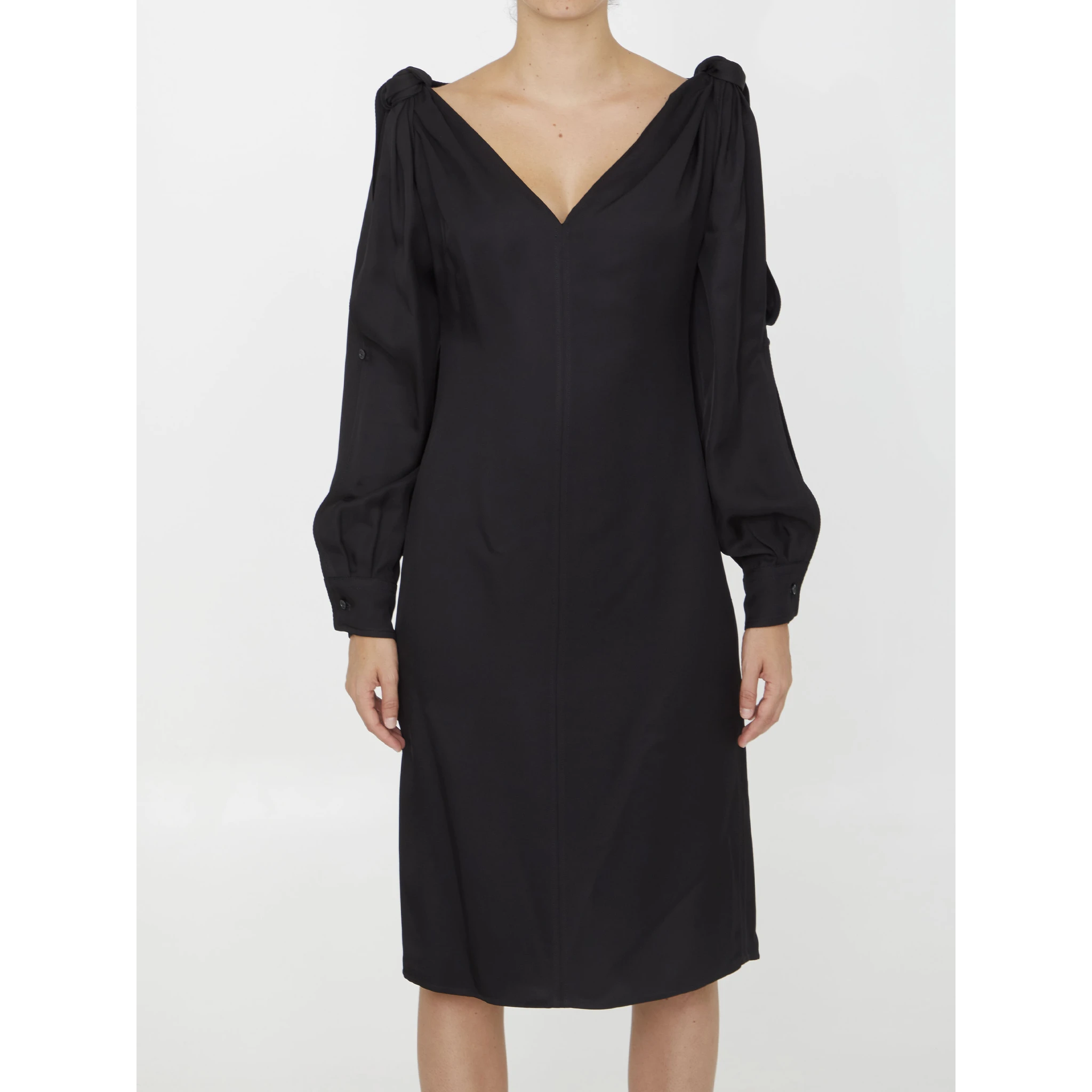 Viscose midi dress