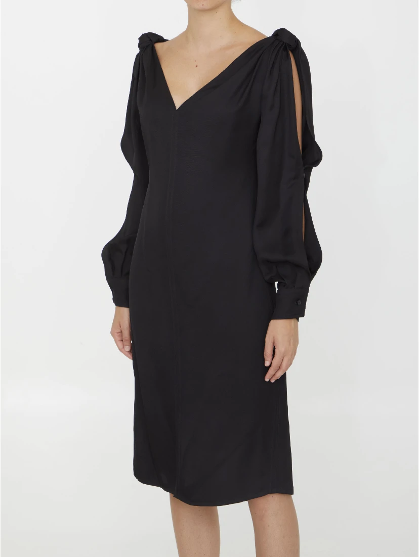 Viscose midi dress