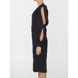 Viscose midi dress
