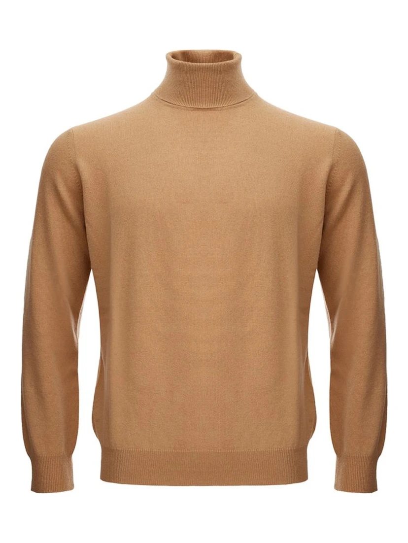 Brown Wool Turtleneck