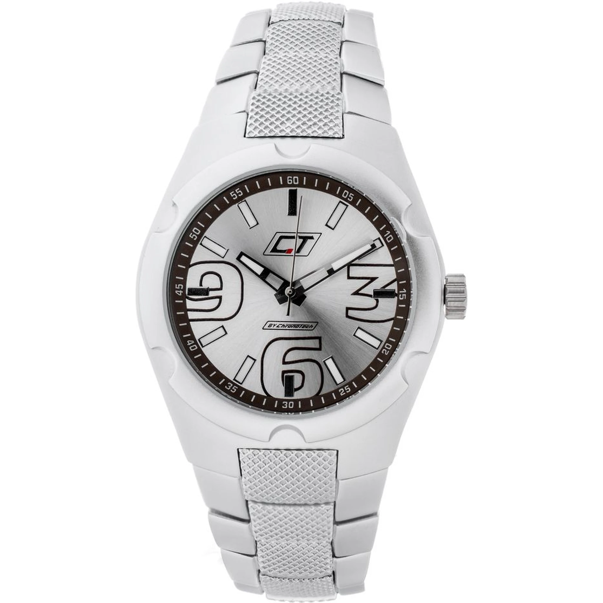 Silver Stainless Steel Dress Watch