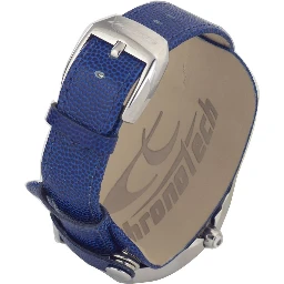 Blue Leather Dress Watch