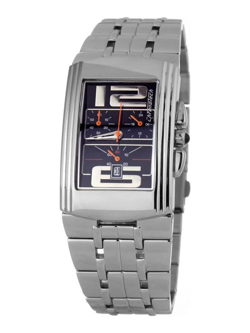 Silver Stainless Steel Dress Watch