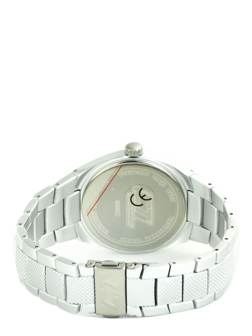 Silver Stainless Steel Dress Watch