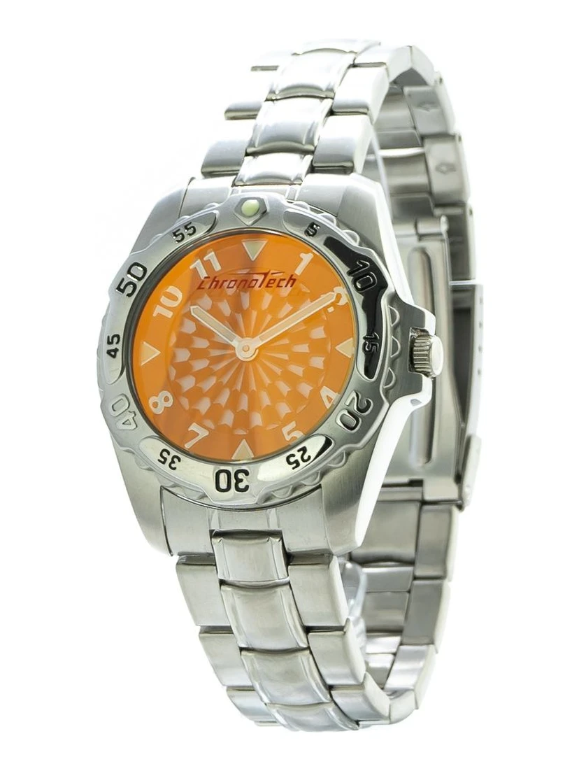 Silver Stainless Steel Dress Watch