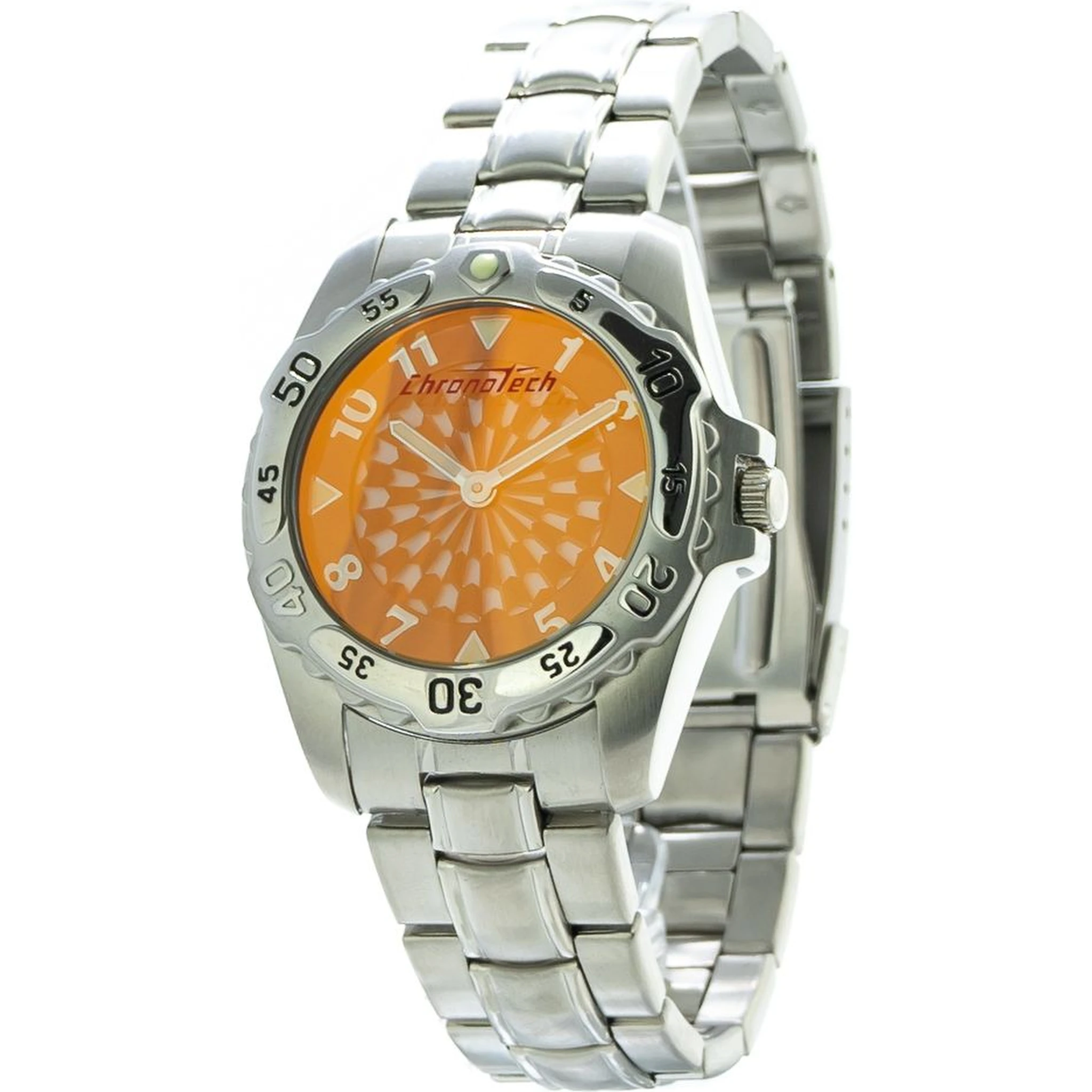 Silver Stainless Steel Dress Watch