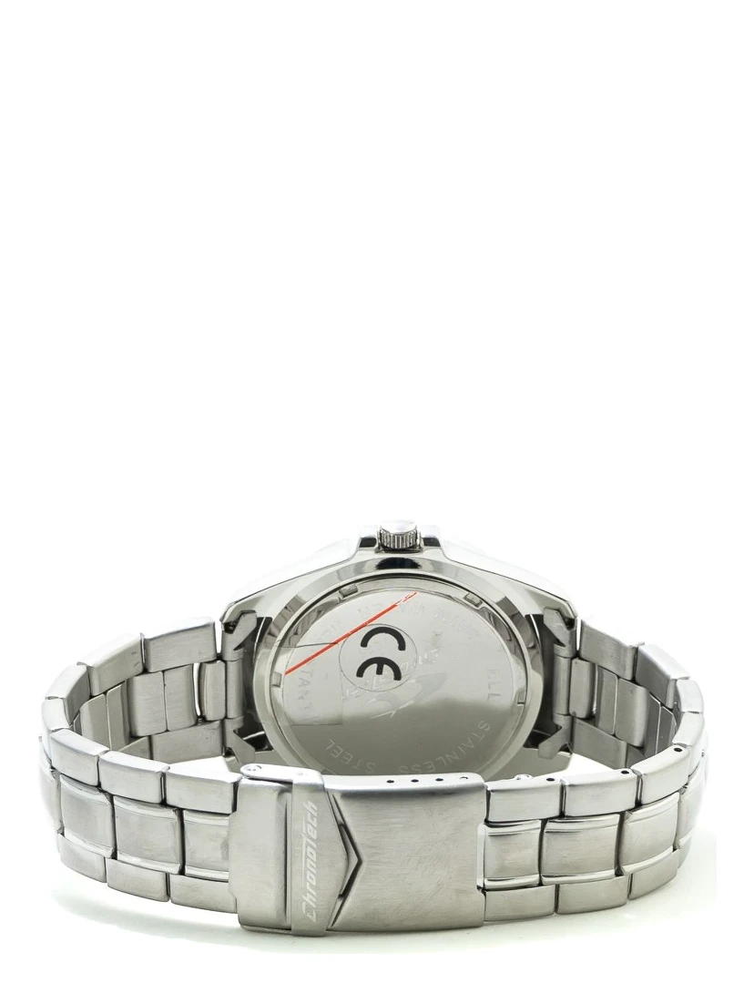 Silver Stainless Steel Dress Watch