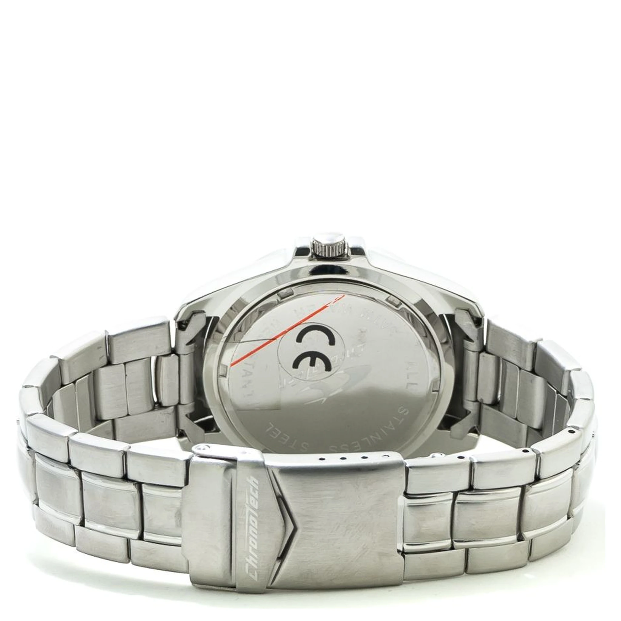 Silver Stainless Steel Dress Watch