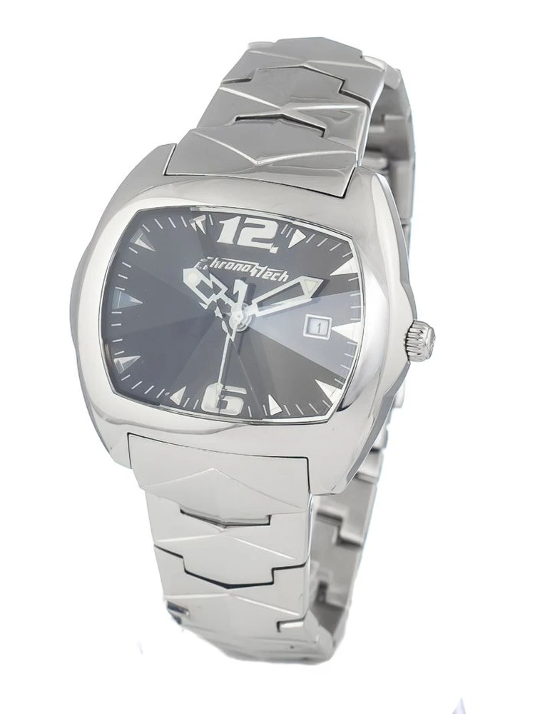 Silver Stainless Steel Dress Watch