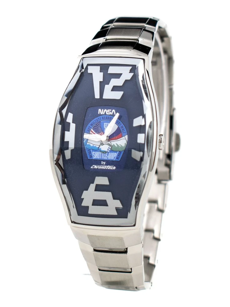 Silver Stainless Steel Dress Watch