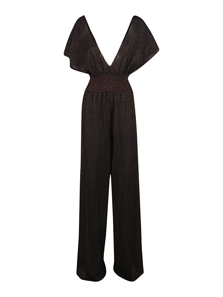 Brown Wide Leg Jumpsuite