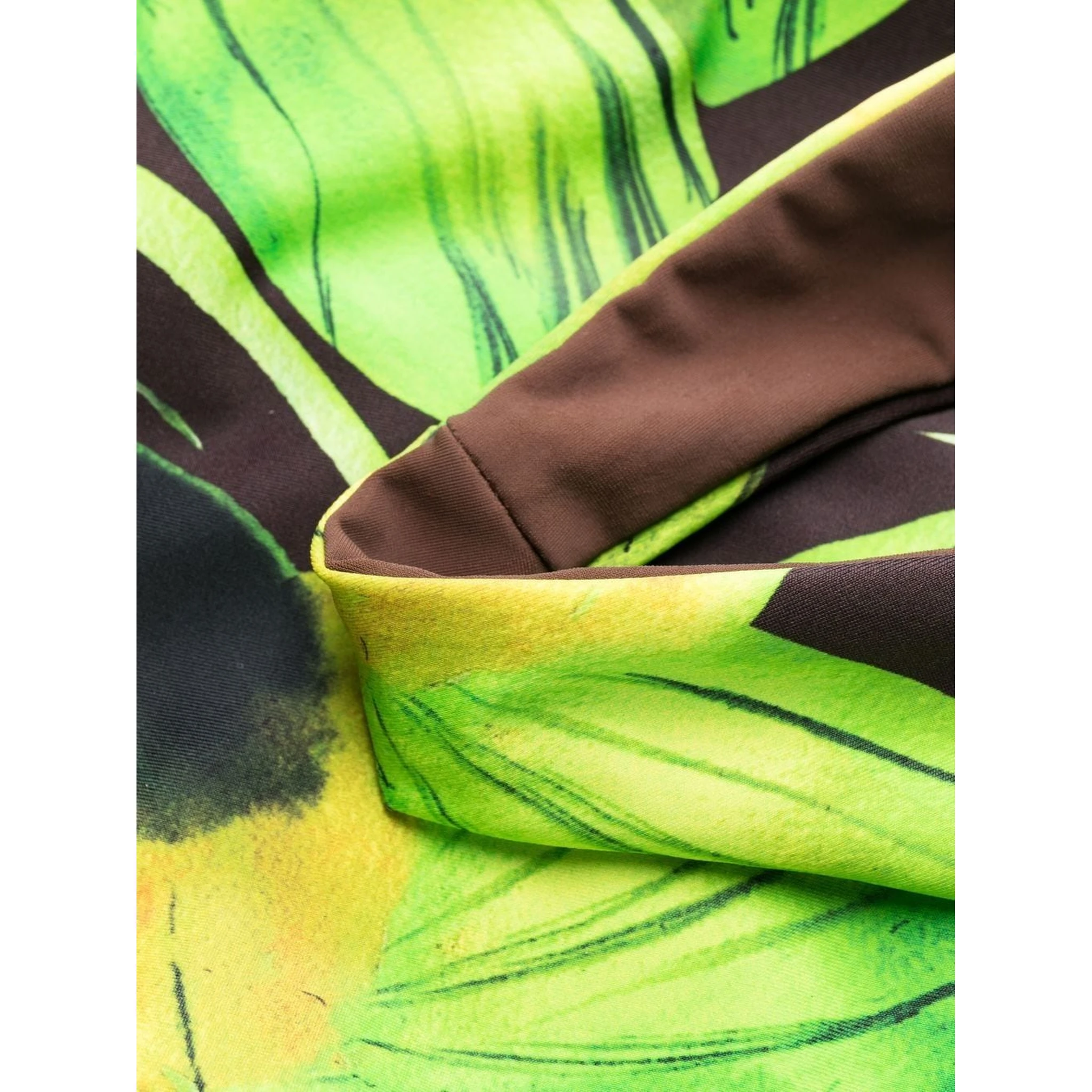 Plunge Print Swimsuit