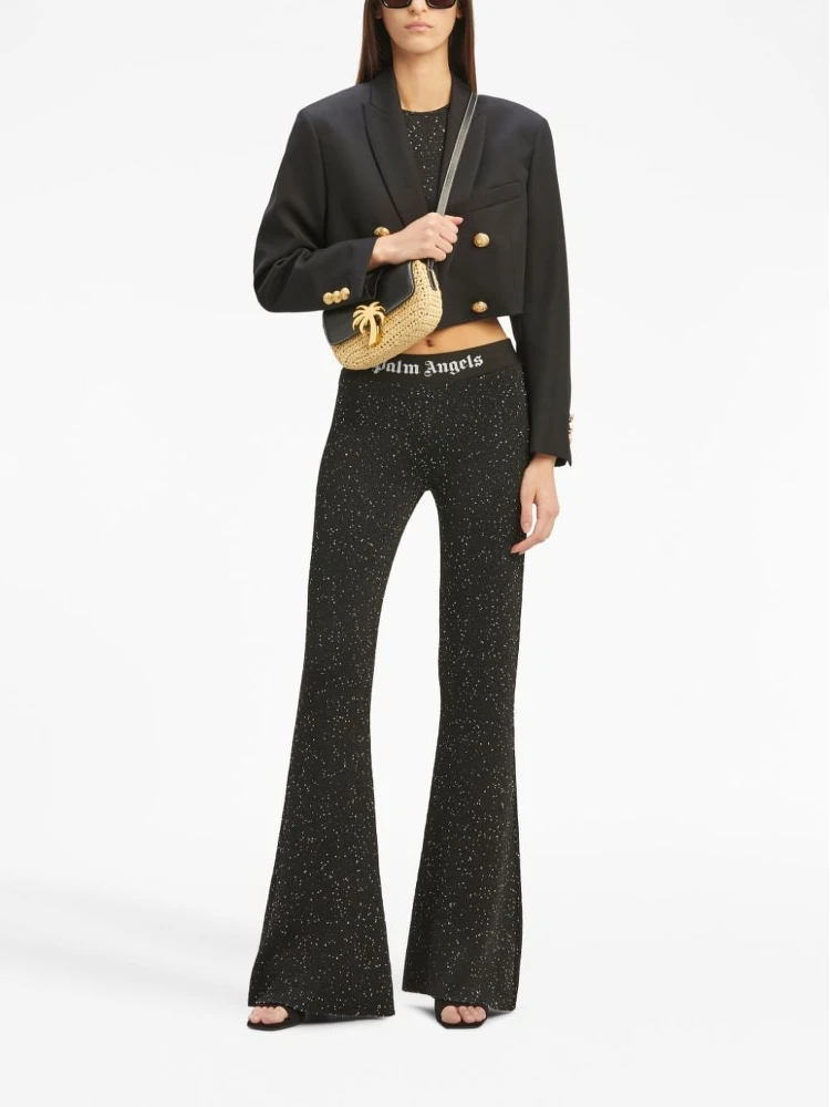 cropped double-breasted blazer alternative