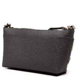 Buckle Pouchette Epsom Leather Handbag In Multicolor