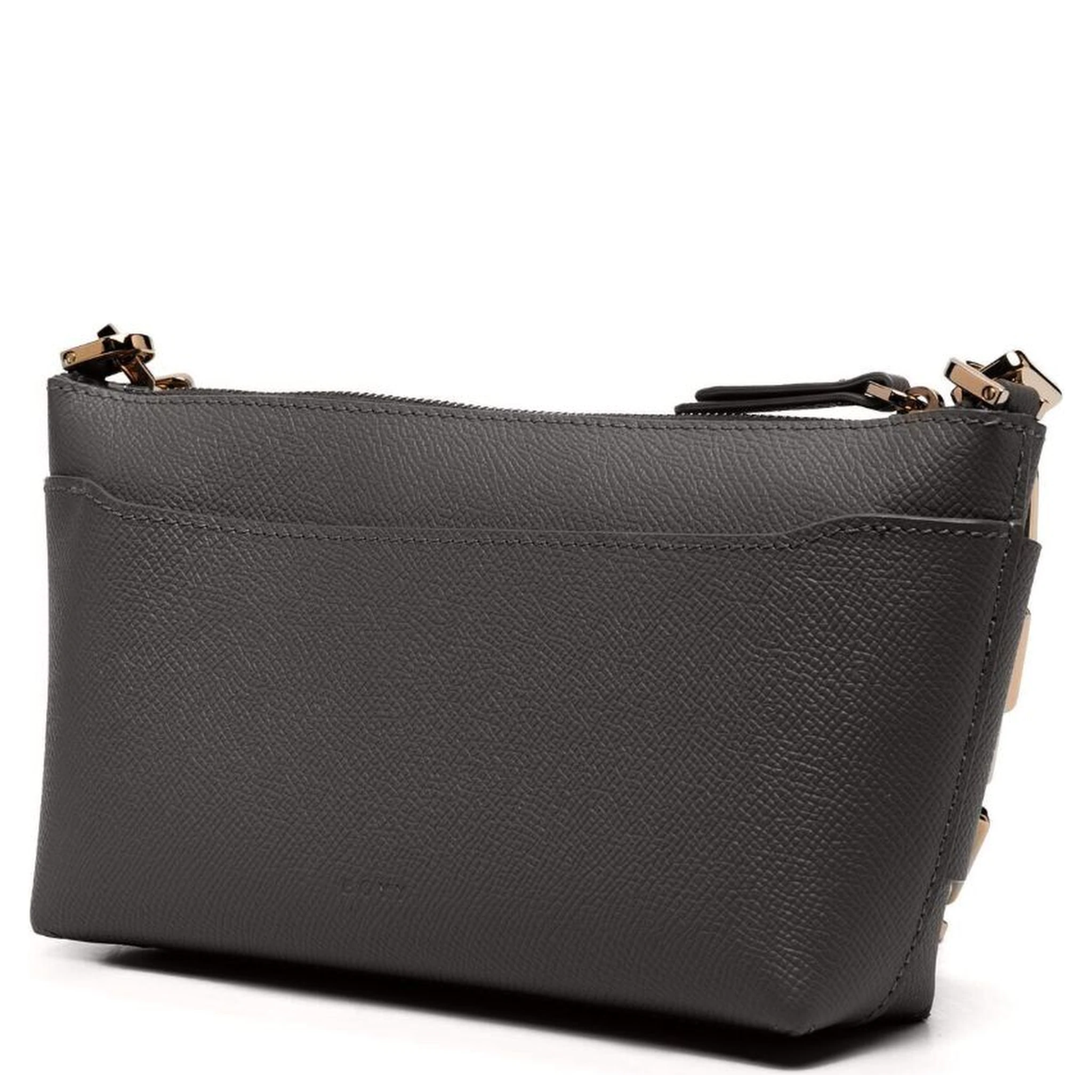 Buckle Pouchette Epsom Leather Handbag In Multicolor