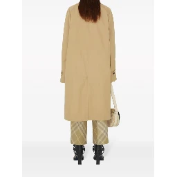 check-print tailored wool trousers