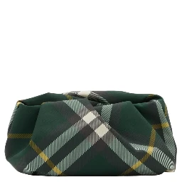 Rose Check clutch bag