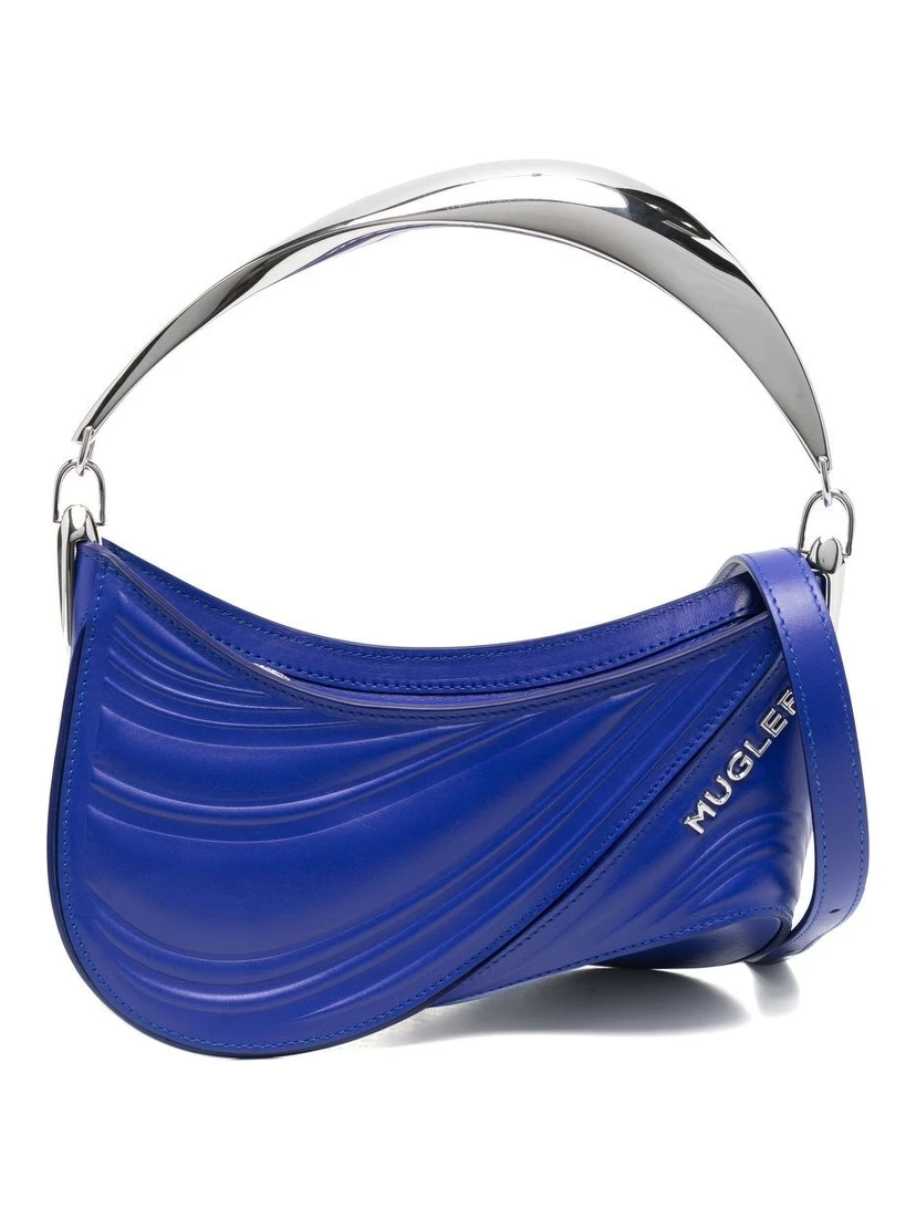 Small Spiral Curve 01 embossed tote bag