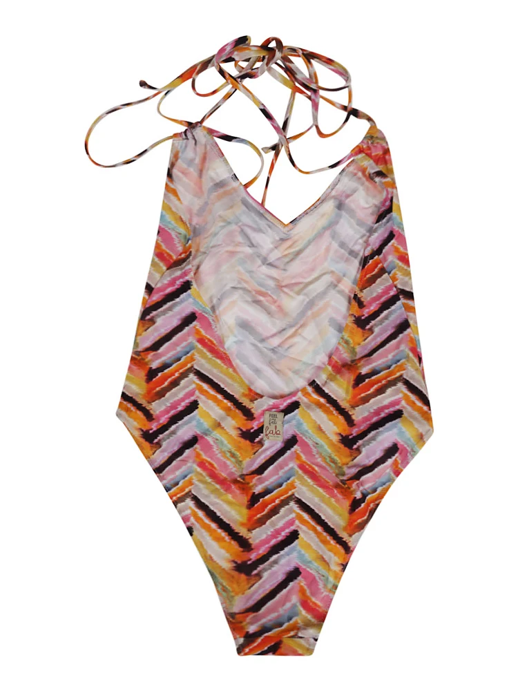 Multicolor Varadero Printed One-piece Swimsuit alternative