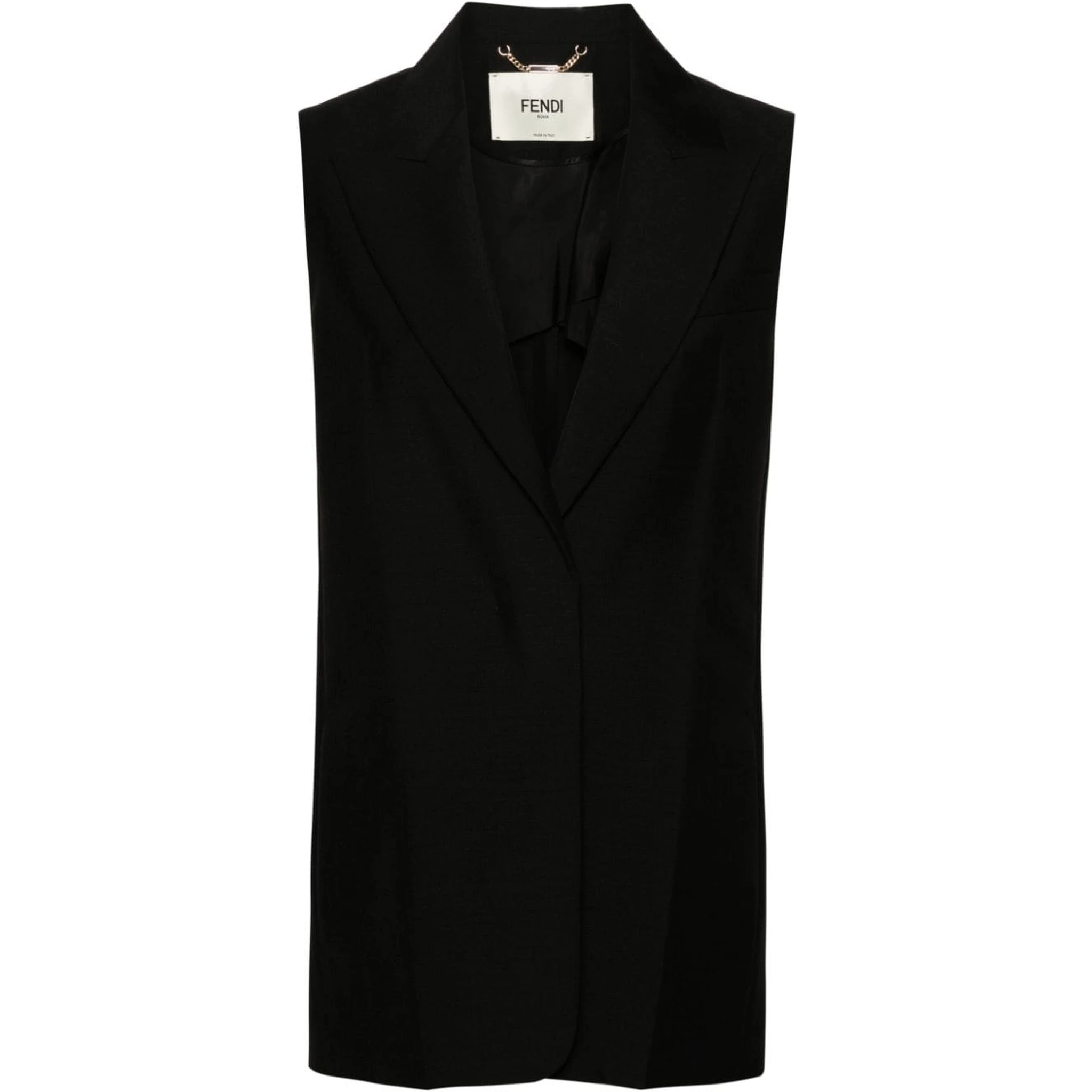 Peak-lapel waistcoat