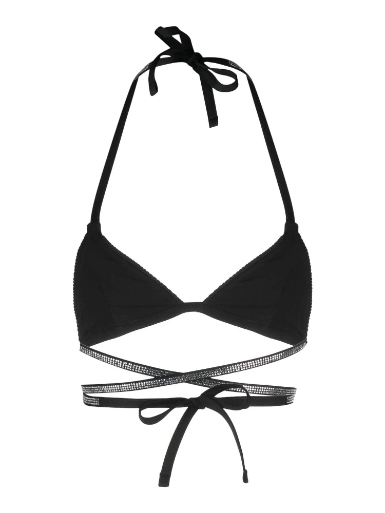 Synthetic Fibers Beachwear In Black alternative