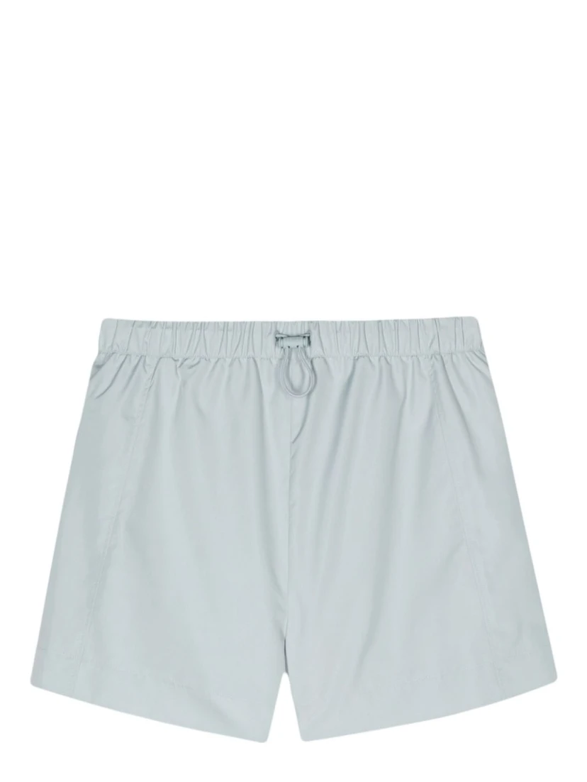 elasticated-waistband shorts