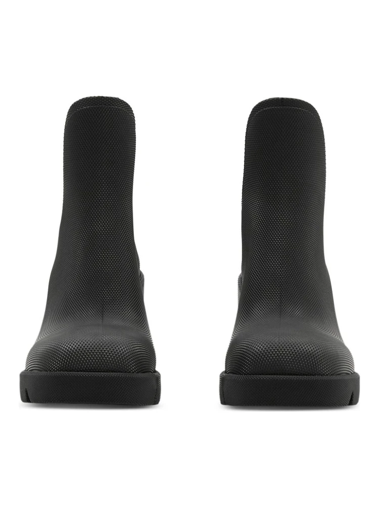 Woman Ankle Boots Charcoal Size 8 Rubber In Black alternative