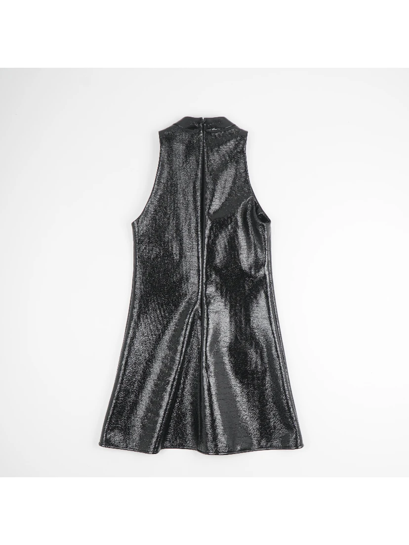 2 Pockets Vinyl A-line Dre