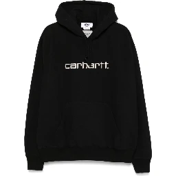 Pre-owned Men's Marley Print French Terry Cotton Carhartt Hoodie In Black