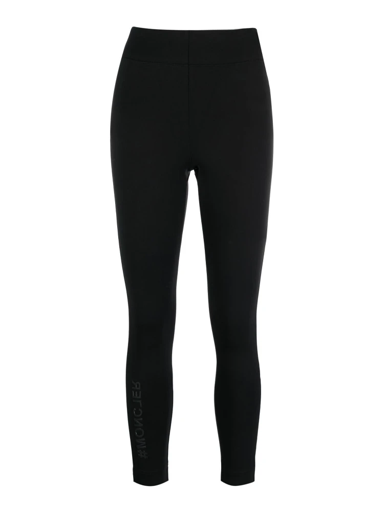 zip-pocket jersey leggings