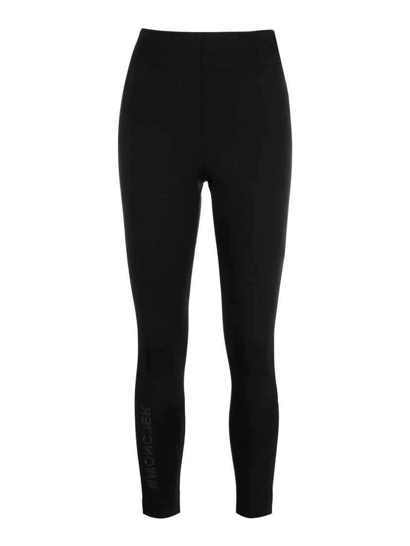 zip-pocket jersey leggings