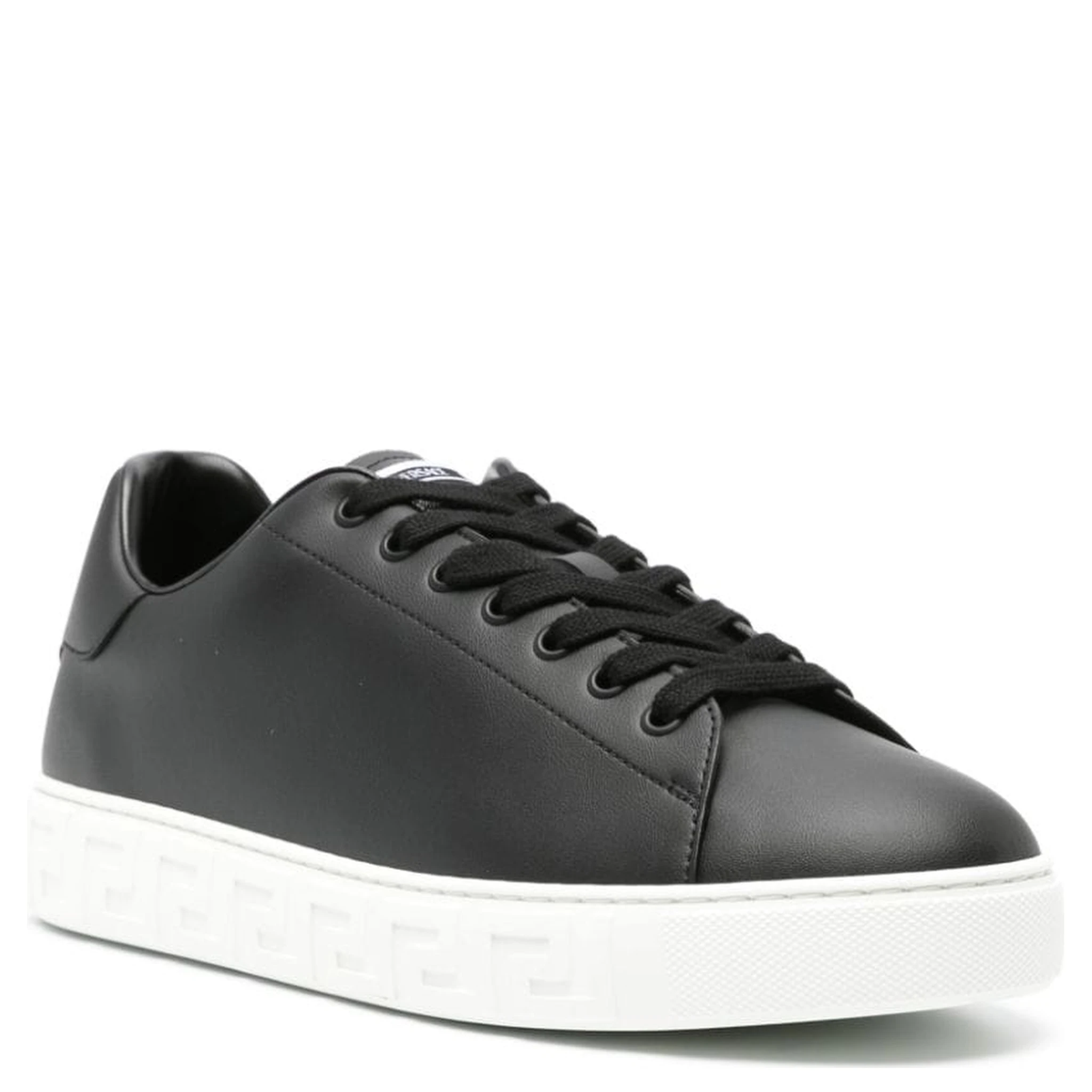 Black Lace Up Sneaker