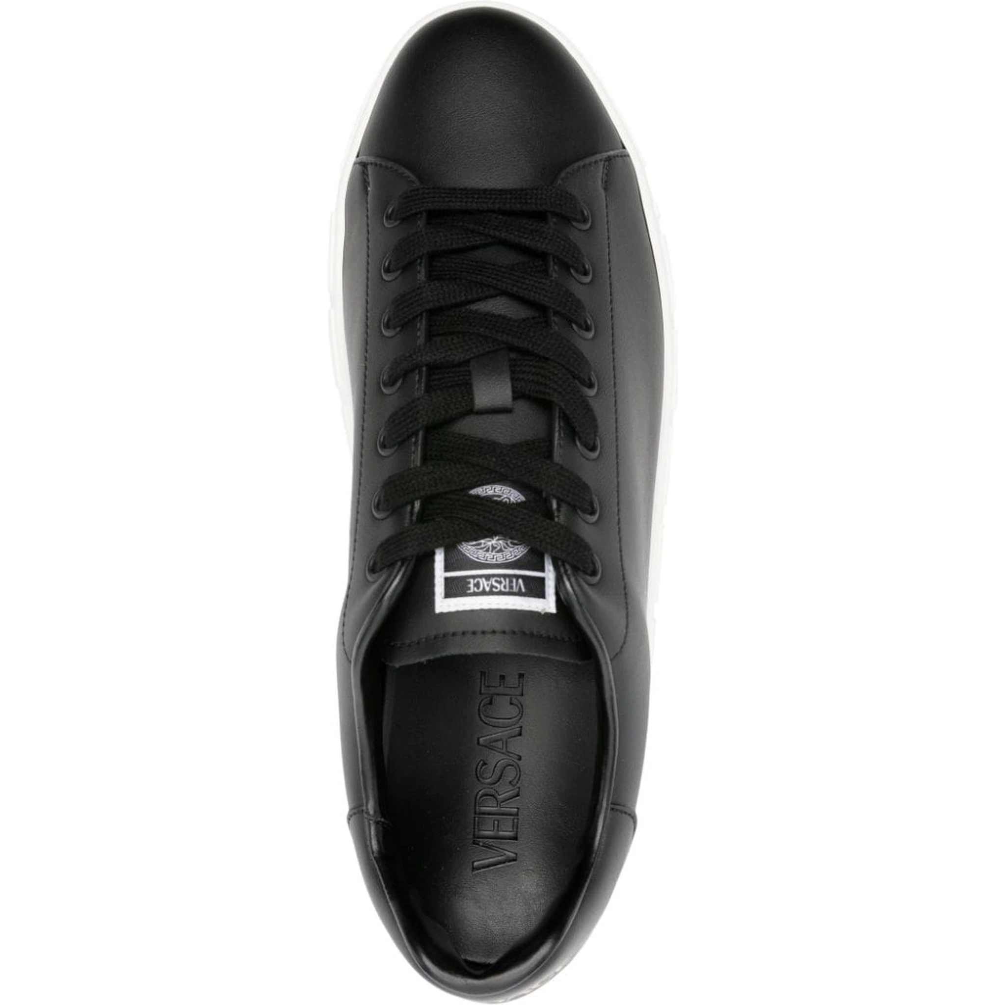Black Lace Up Sneaker