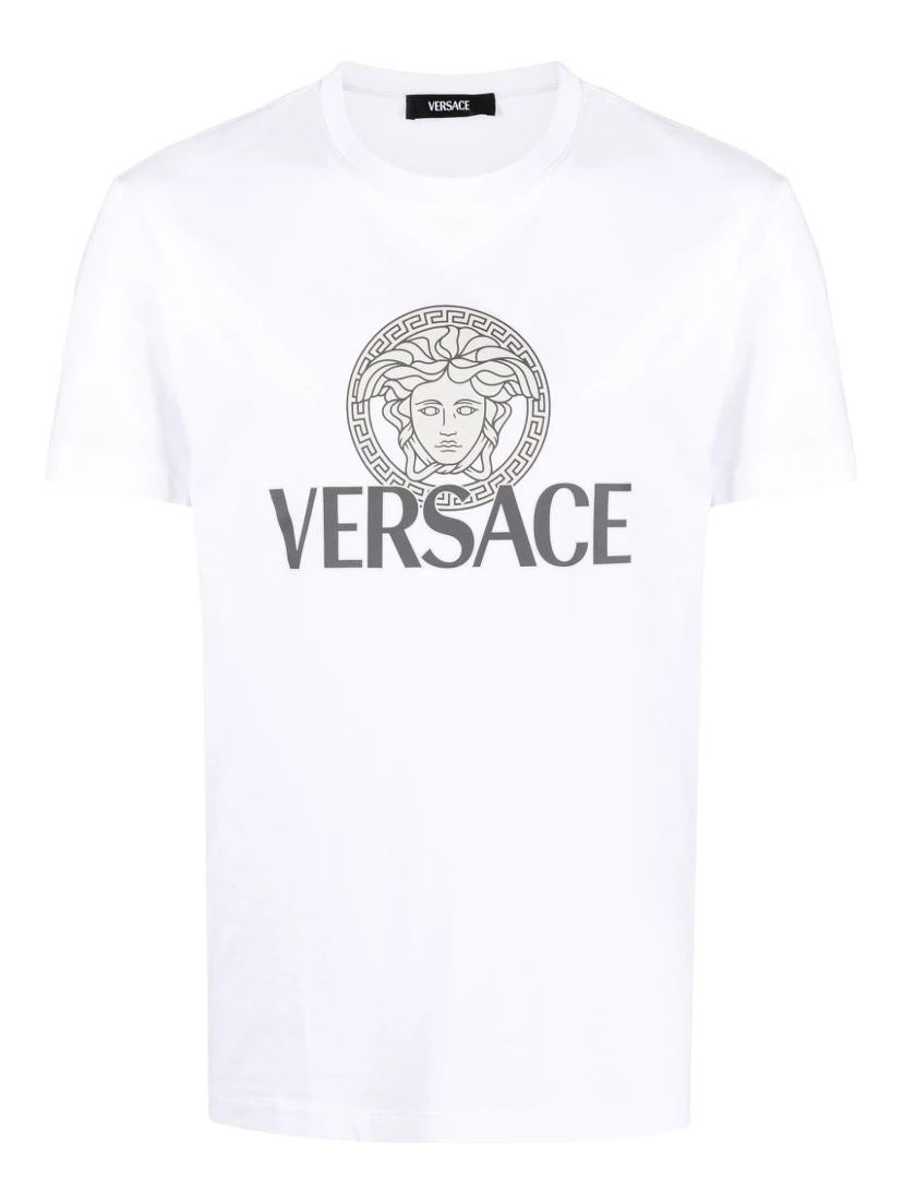 Medusa logo-print T-shirt