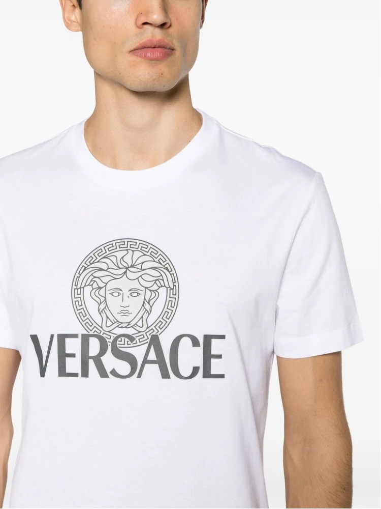 Medusa logo-print T-shirt alternative