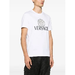 Medusa logo-print T-shirt