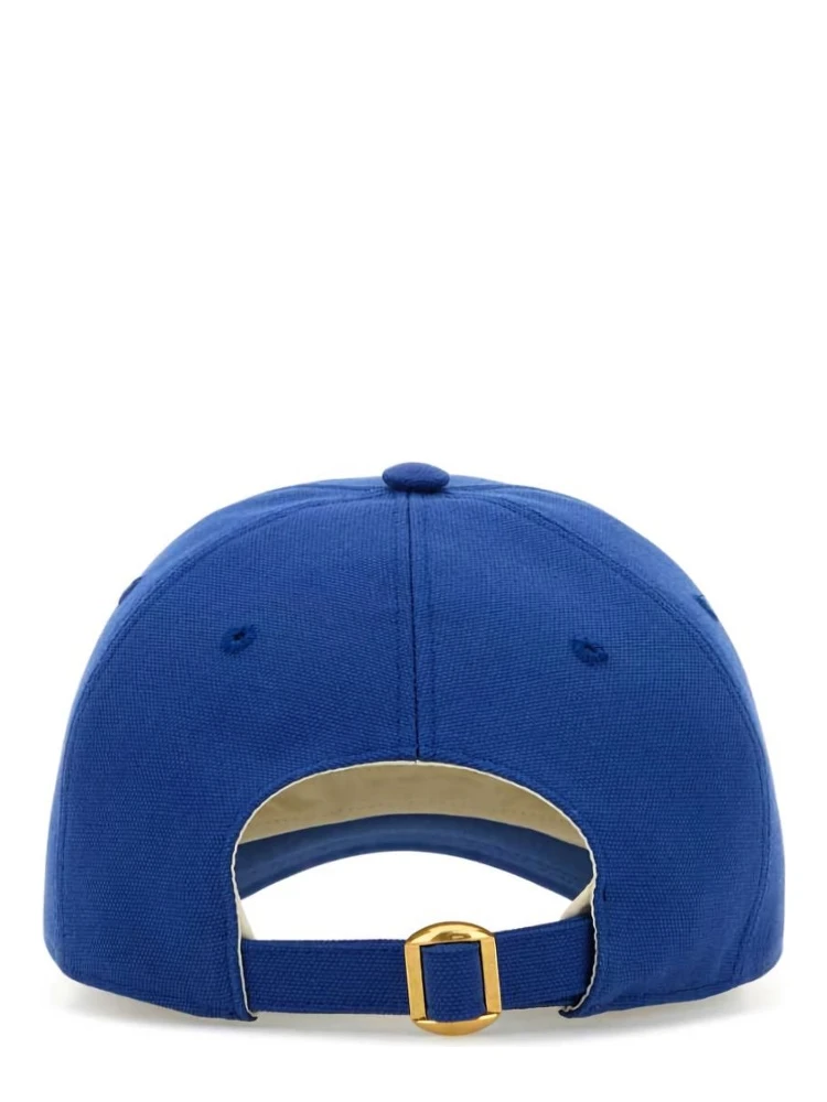 Electric Blue Cotton Baseball Cap alternative