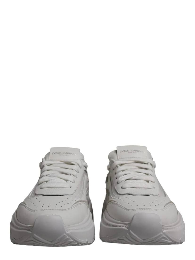 White Daymaster Low Top Sneakers Shoes