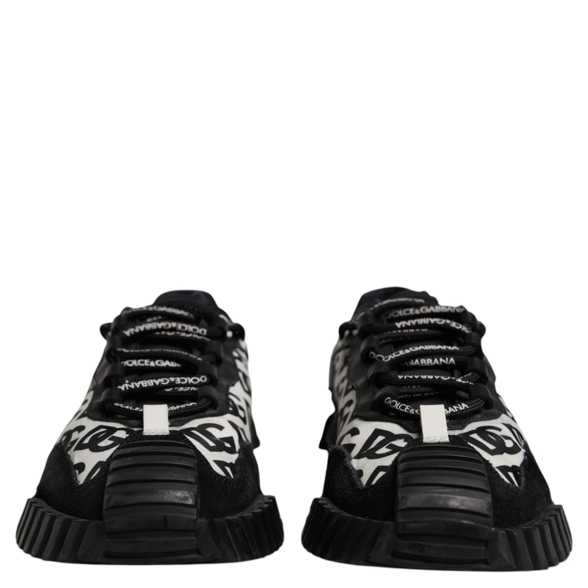 Black Logo Lace Up Low Top NS1 Sneakers Shoes