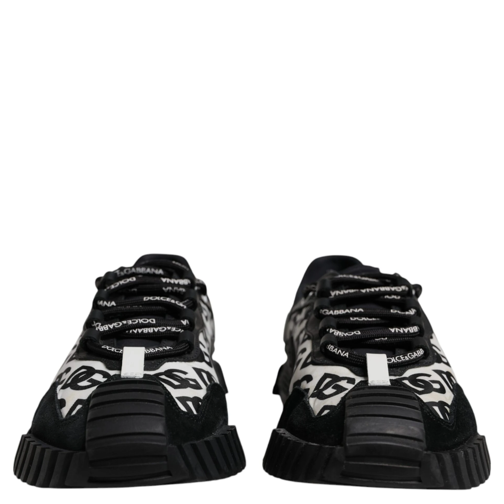 Black Logo Lace Up Low Top NS1 Sneakers Shoes