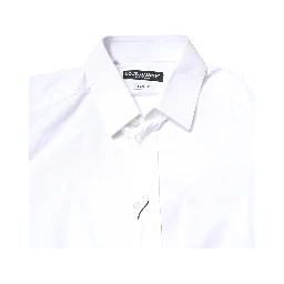 White GOLD Cotton Long Sleeves Men Dress Shirt