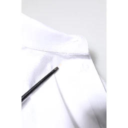 White GOLD Cotton Long Sleeves Men Dress Shirt