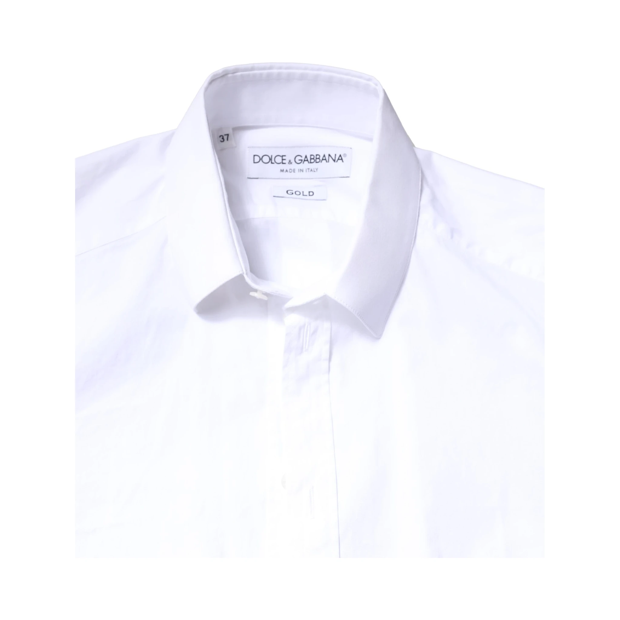 White GOLD Cotton Long Sleeves Dress Shirt