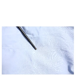 Light Blue Cotton Long Sleeves Dress Shirt