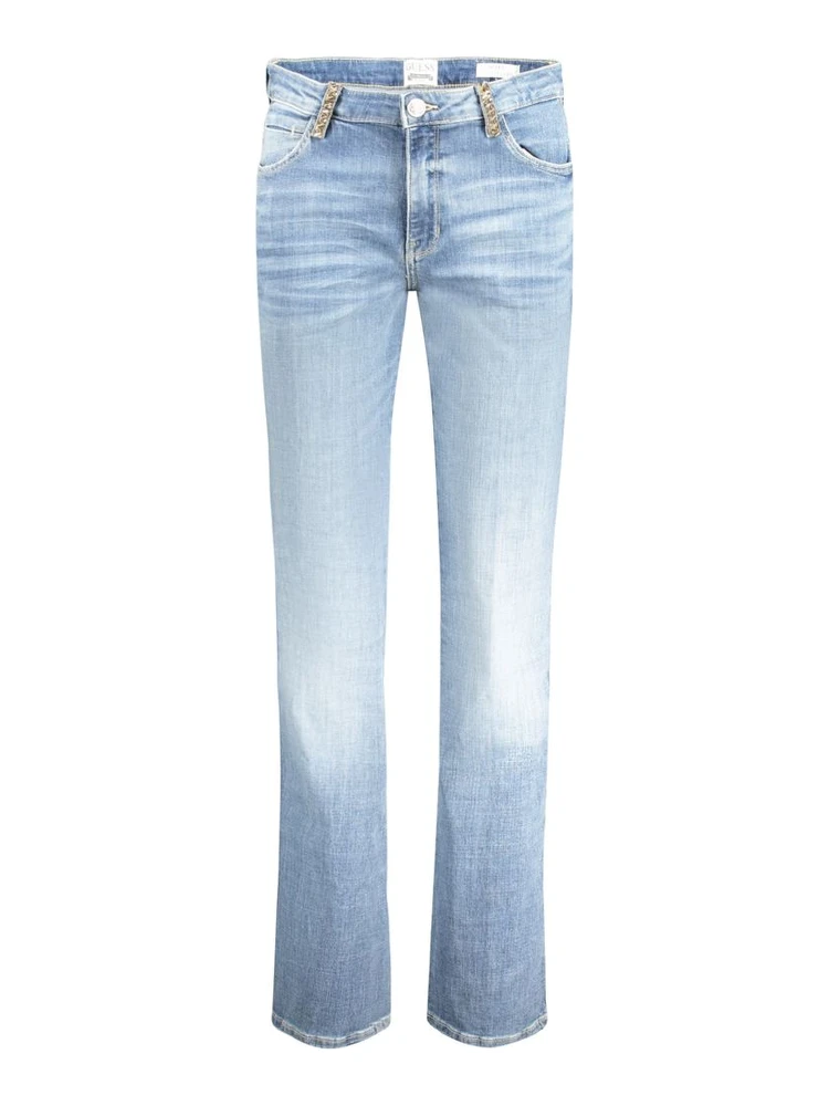 Blue Cotton Jeans Denim