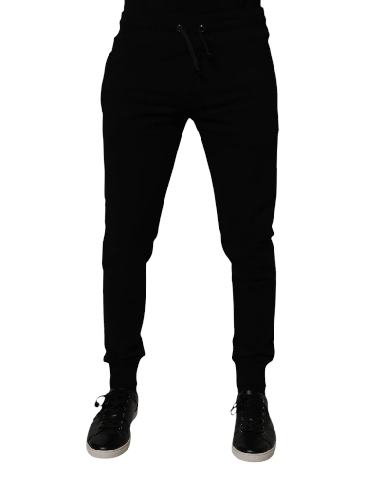 Black Cotton Jogger Sweatpants Pants alternative