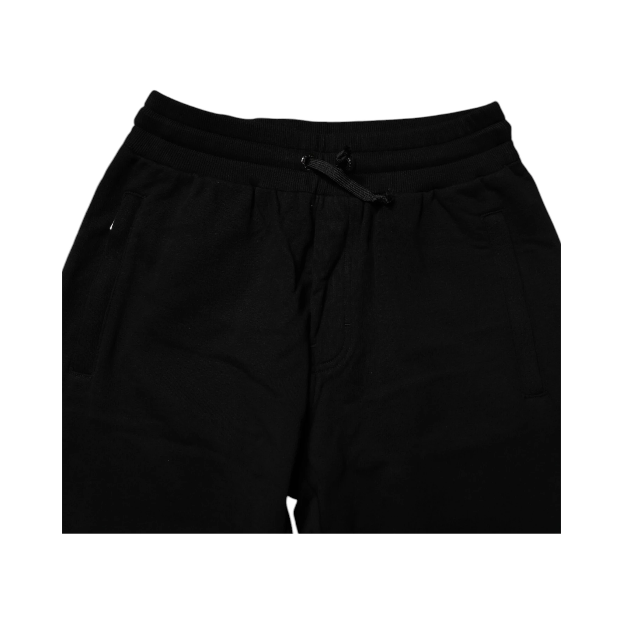 Black Cotton Jogger Sweatpants Pants