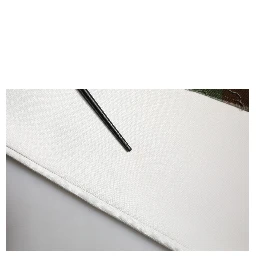 White Camouflage Patchwork Sweatpants Pants