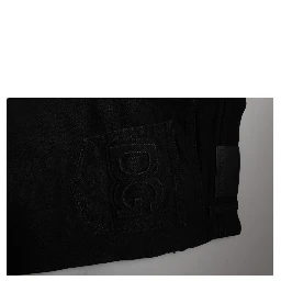 Black Cotton Stretch Skinny Men Denim Jeans