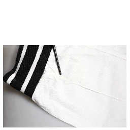 White Cotton Jogger Cargo Skinny Pants